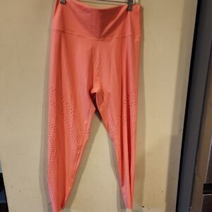 Pink High-Waisted Leggings